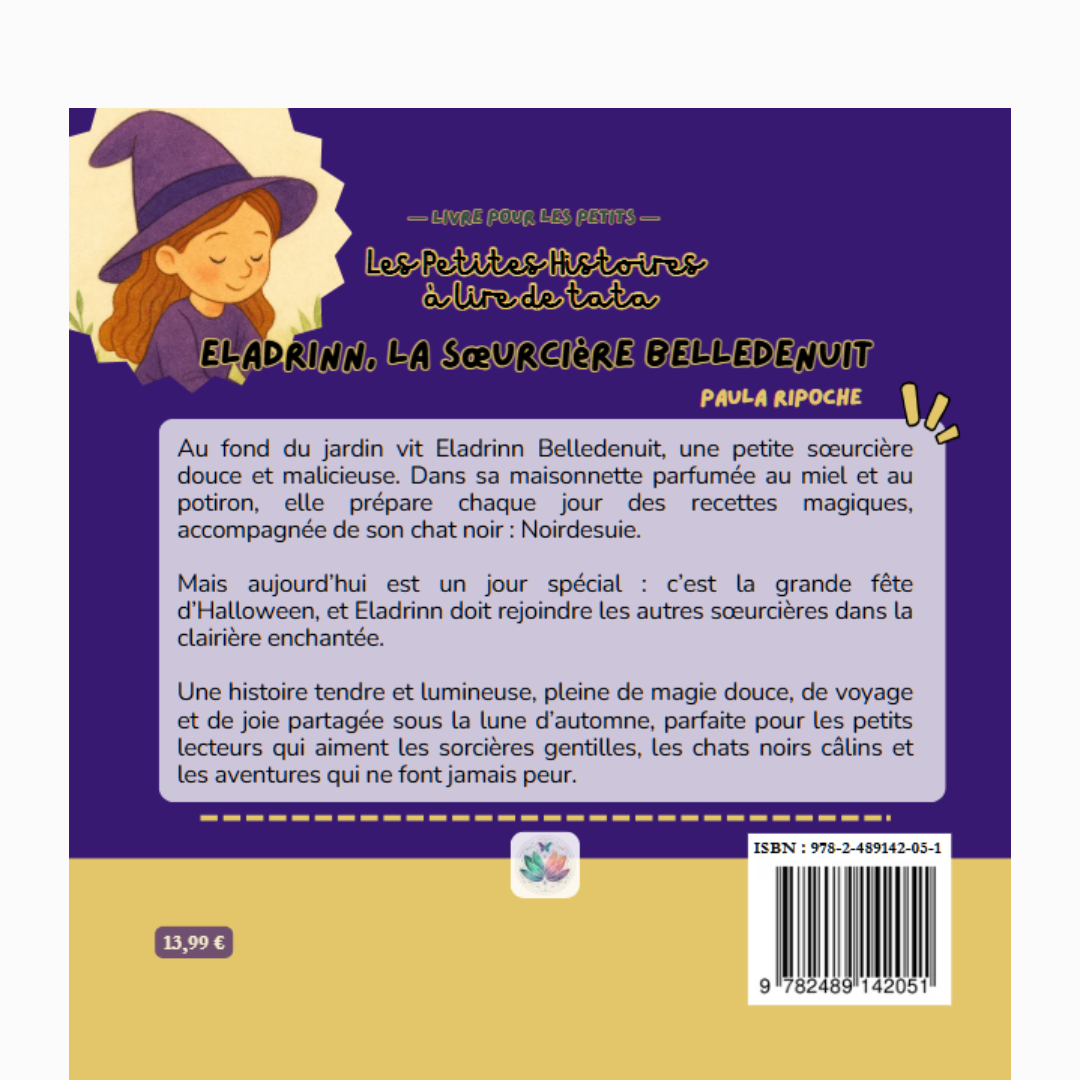 Eladrinn, La Sœurcière Belledenuit - ed.2026 - Dos